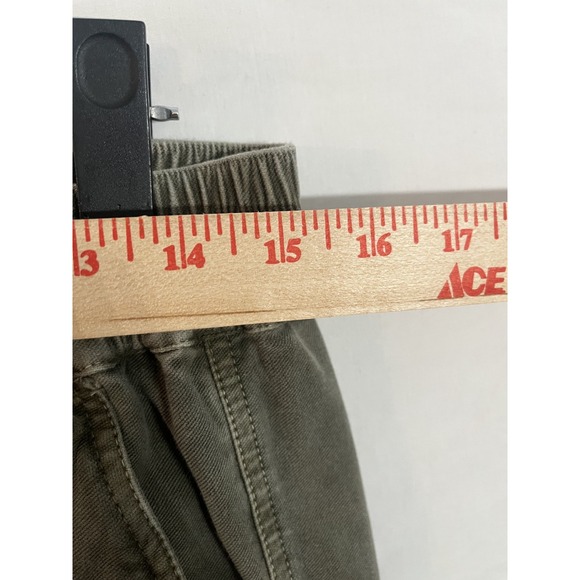 FRAME Men's Denim Drawstring Pants M Green - Picture 2 of 7